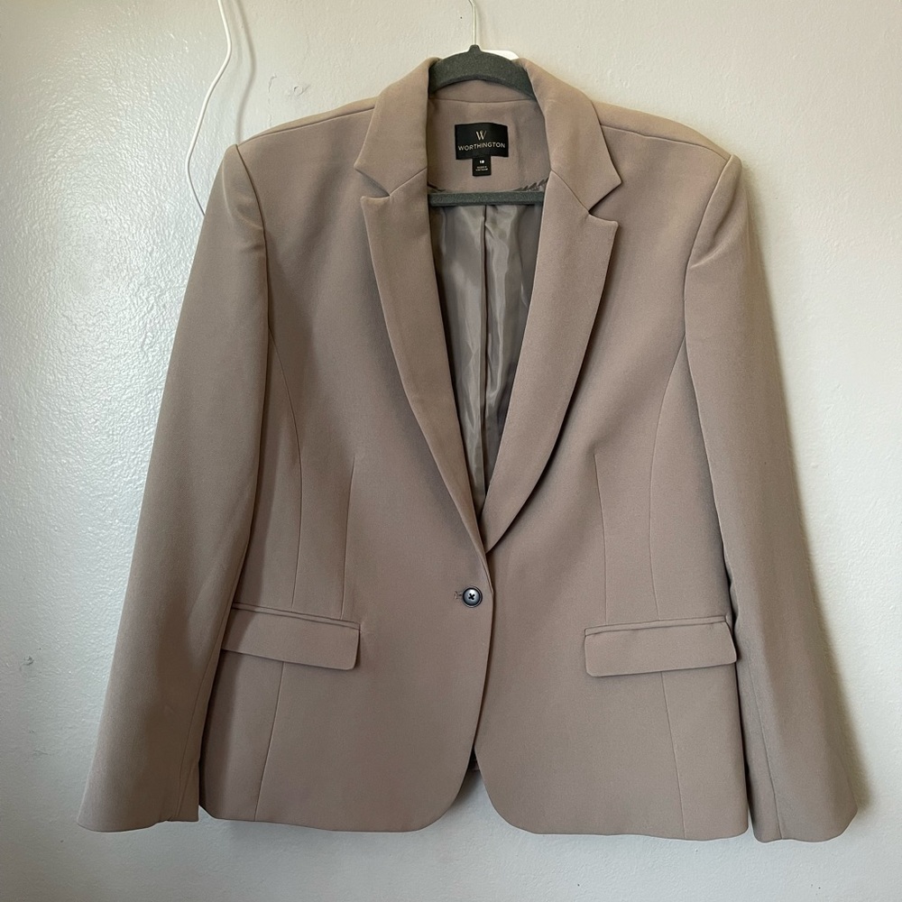 Worthington Single breasted Blazer